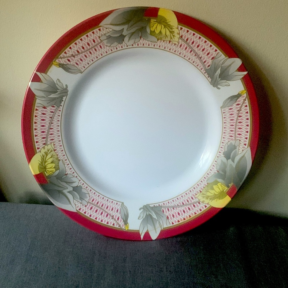 2 Big Server Plates In Ceramic. Almost New. Server Ware. - Picture 2 of 4